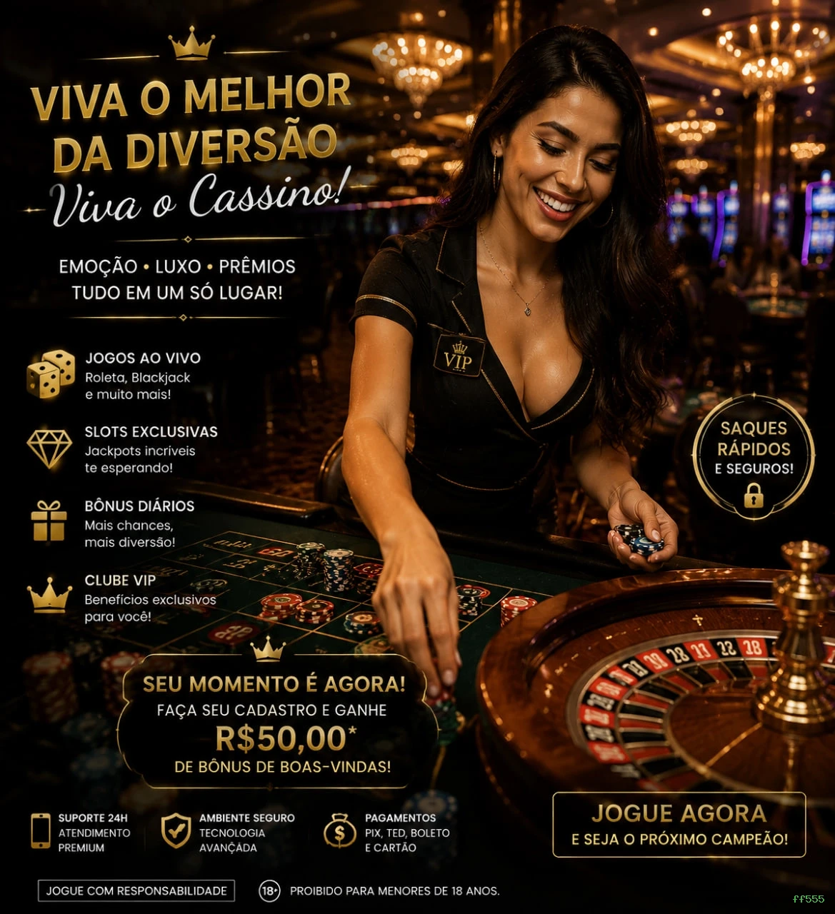 Jogos de Cassino ff555 - Variedade Incrível com Grandes Prêmios